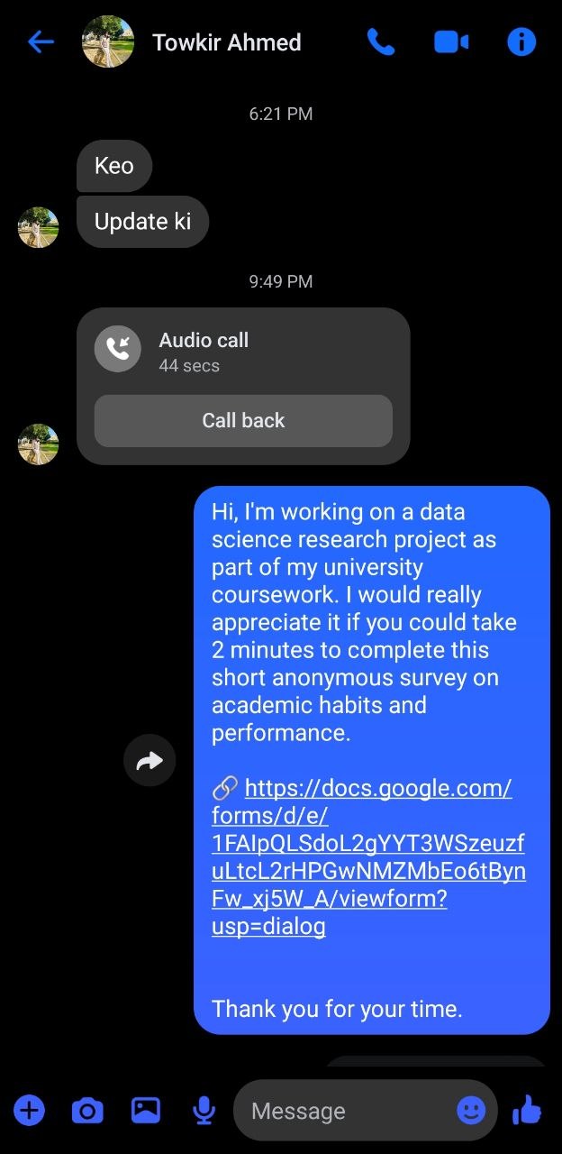 WhatsApp group proof example